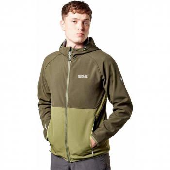 Regatta Softshell Jacke Herren Arec II Extol, wasserabweisend, L, Grün