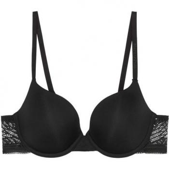 MARC O POLO BH 75B – Geometrisches Spitzen-Design, Damen, Schwarz