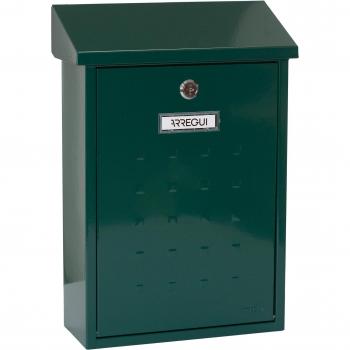 Buzón Verde Estilo Premium en Acero Exterior