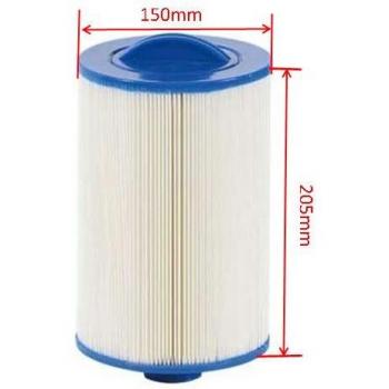 Filtro Spa Mini 20,5 cm × 15 cm – Apto para Bañera HidroSuecia