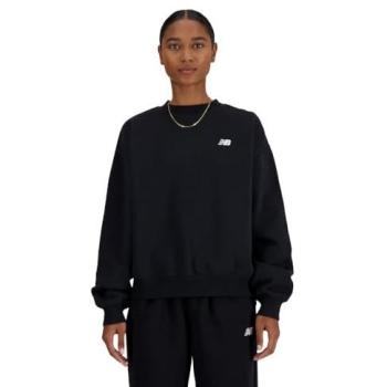 Sweat à Col Rond New Balance Noir Femme
