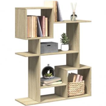 Librería divisoria de roble 92x29x112 cm