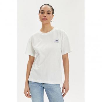 Herren-Entspannungs-T-Shirt Lee 112350206 Ecru Passform