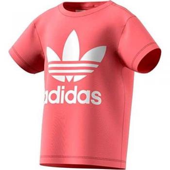 Indumento bambino adidas Trefoil rosso/pink