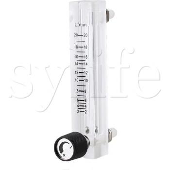 Acrylic LZQ-7 Oxygen Flow Meter 1-20 LPM 120mm