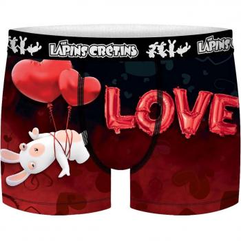Boxershorts Rock à Gogo mit Lapins Crétins
