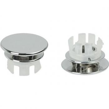 Chrome Trim Overflow Cover for Bathroom Sink