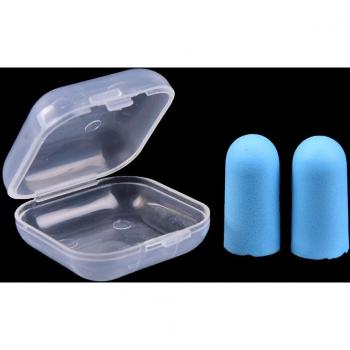 Silicone anti‑bruit 2 paires – Étui de transport, isolation sonore