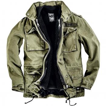 Black Premium by EMP Olive Military Jacket