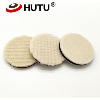 HUTU 3 Inch Car Detailing Wool Pad