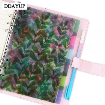 A5/A6/A7 Spiral Loose Leaf Notebook with Colored Index Pages