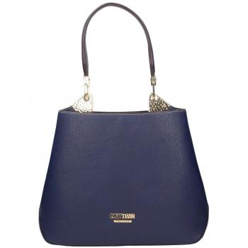 Borsa a Spalla Donna Twin‑Set VS7751 Eco‑Pelle Blu Medio
