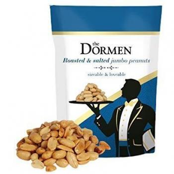 The Dormen Roasted and Salted Peanuts Pouch, 8 x 100g