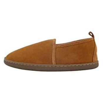 Hollert Lammfell Hausschuhe Herren (EU 44) – HUBERT COGNAC
