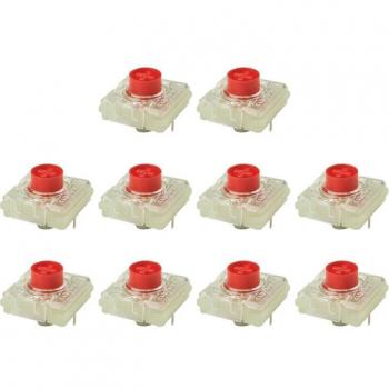 RGB Mechanical Keyboard Cherry MX Red Low Profile Key Switches (10 PCS)
