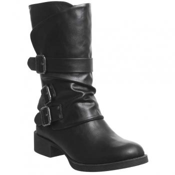 Schwarze Blowfish Stiefel für Frauen, Größe 35.5