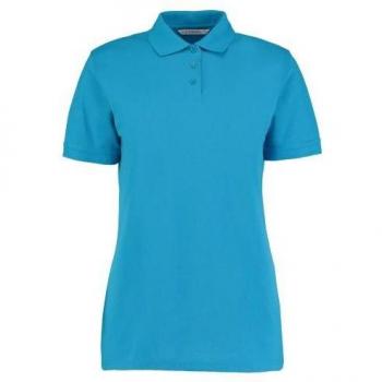 Magenta Piqué-Poloshirt für Damen von Kustom Kit