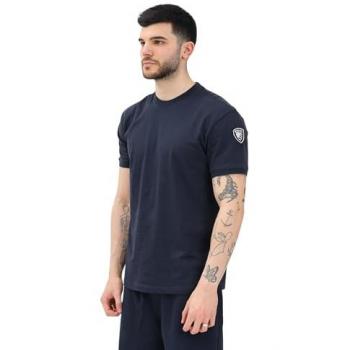 Short Sleeve Blue L Menswear Tee