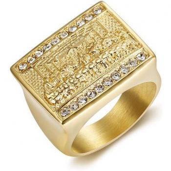 Unisex Zirkon Abendmahl Schmuck
