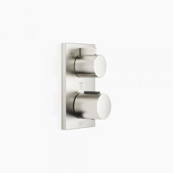 Thermostat encastré Dornbracht Imo, réglage du volume à trois voies, finition mate