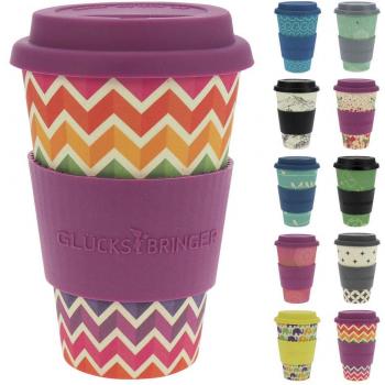 Ebos Lucky Charm Jagged Rainbow Coffee Mug