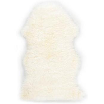 Theko White Wool Floor Mat 73 x 110cm