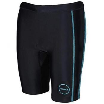 Activate Tri-Shorts for Women by Zone 3 – Black & Turquoise, Small
