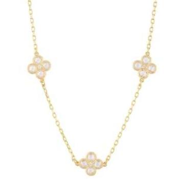 Women's Golden Clover Trio Necklace