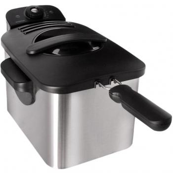 Inventum Air Fryer 2200W GF-431, 3 Litros, Acero Inoxidable Plateado