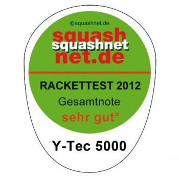 Unsquashable Y TEC Einsteiger‑Schläger Graphit-Karbon‑Kevlar Zyntex 160 g