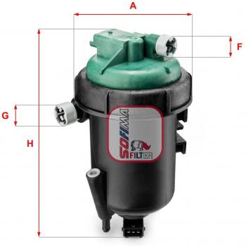 SOFIMA S 5175 GC Gasoline Fuel Filter