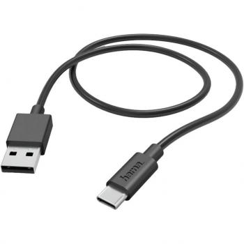 Cable USB Hama 00201594 1 m USB A a C Negro