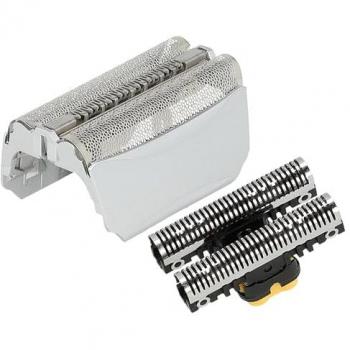 Braun 51B 51S Replacement Kit – Foil & Blades (Silver, VHBW)