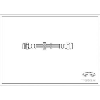 CORTECO Bremsschlauch für VW SEAT AUDI 19030646