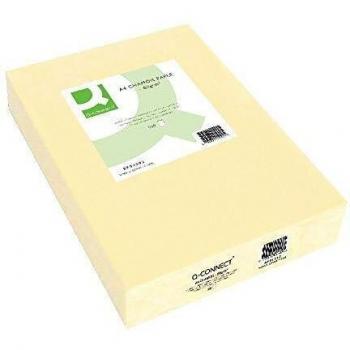 Q Connect Premium A4 80gsm Champagne Coloured Copier Paper Ream