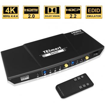 Switch 4 Ports HDR TESmart