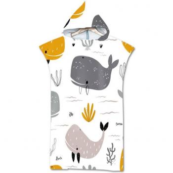 Aquatic Friends Adult Surf Poncho