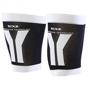 Fascia per Coscia Compressiva SIXS Quad Nero taglia S
