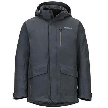 Marmot Herren Winterparka – Feuchtigkeitsbarriere, Windschutz – Yorktown Featherless Dark Steel XL (74760)