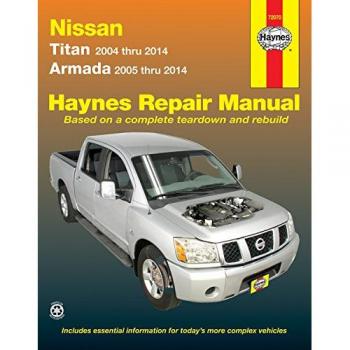 Nissan Titan 20042014 Armada 20052014 Haynes Repair Manual USA by Haynes Publishing