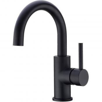 Grifo de Lavabo Estilo Roto 360° Black Matte