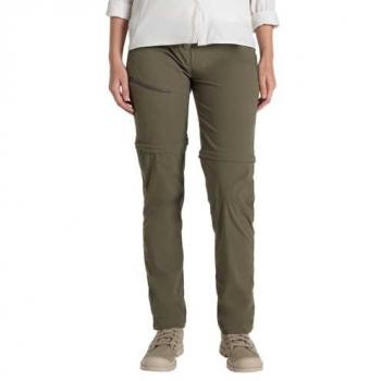 Craghoppers NosiLife Pro Convertible Trousers – Green (Size 38F)