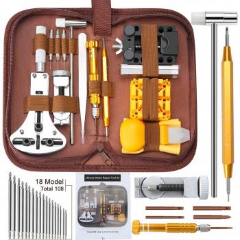 Kit professionnel de réparation de montre et téléphone