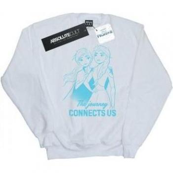 Disney Womens Frozen 2 Elsa and Anna The Journey Connects Us Sweatshirt
