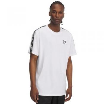 Under Armour White HWT Icon T-shirt Tape