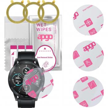 3x apgo Krasbestendig Beschermglas voor Honor Magic Watch 2 46mm