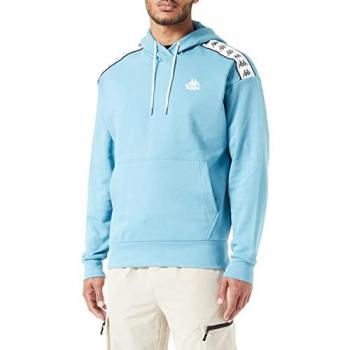 Kappa Kapuzensweatshirt mit Jacquard-Logoband an den Schultern