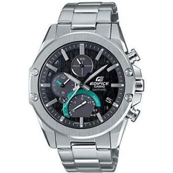 Casio Edifice EQB-1000D-1AER 46mm Silbernes Saphirglas