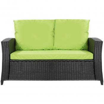 Coussin Canapé & Jardin Citron, 100×50×50 cm, Confort Durable