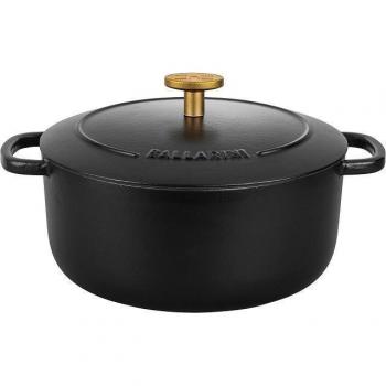 Ballarini Bellamonte braadpan rond 26 cm 5,5 L, couleur noire